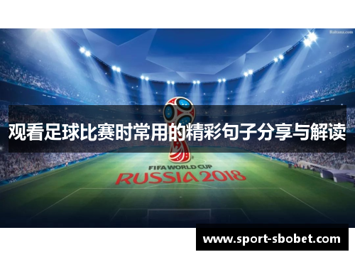 观看足球比赛时常用的精彩句子分享与解读